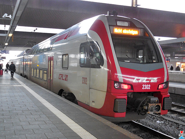 Luxemburg Düsseldorf RE 5107 / 5106 IC 5107 / 5106